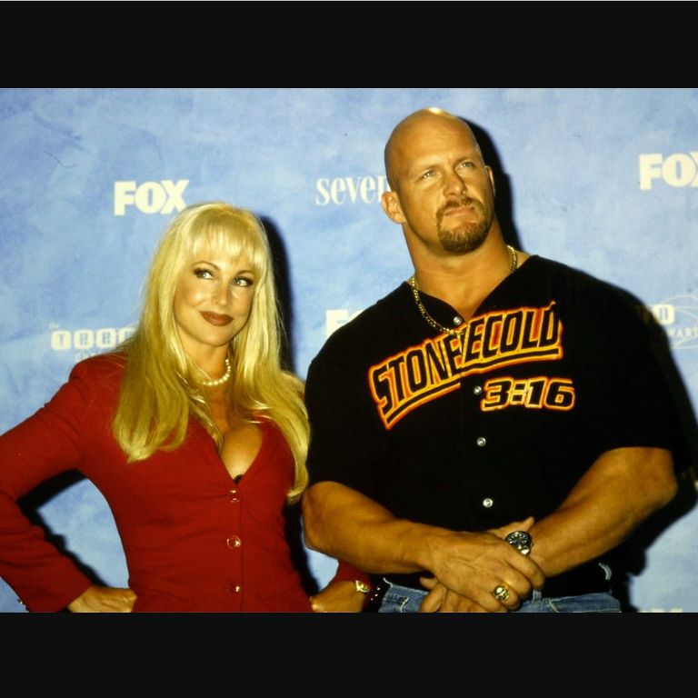 Stone Cold and his ex-wife (third), Debra Marshall